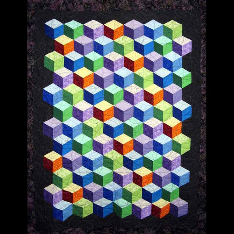 Tumbling Blocks by Kathleen C.