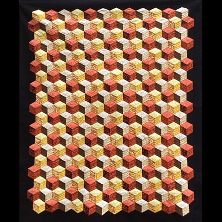 Tumbling Blocks by Helene Thomson