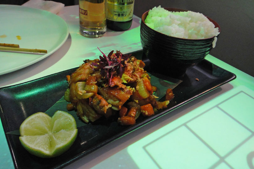 Curry from Inamo in London - Asian fusion restaurant