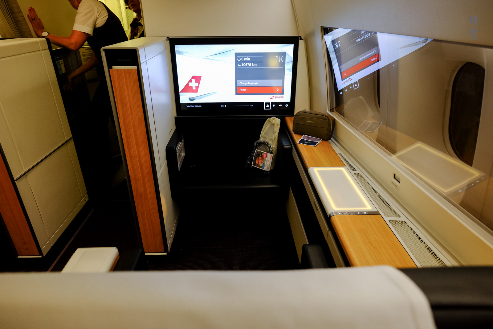 Swiss First Class on the 777-300ER from Zurich to Singapore