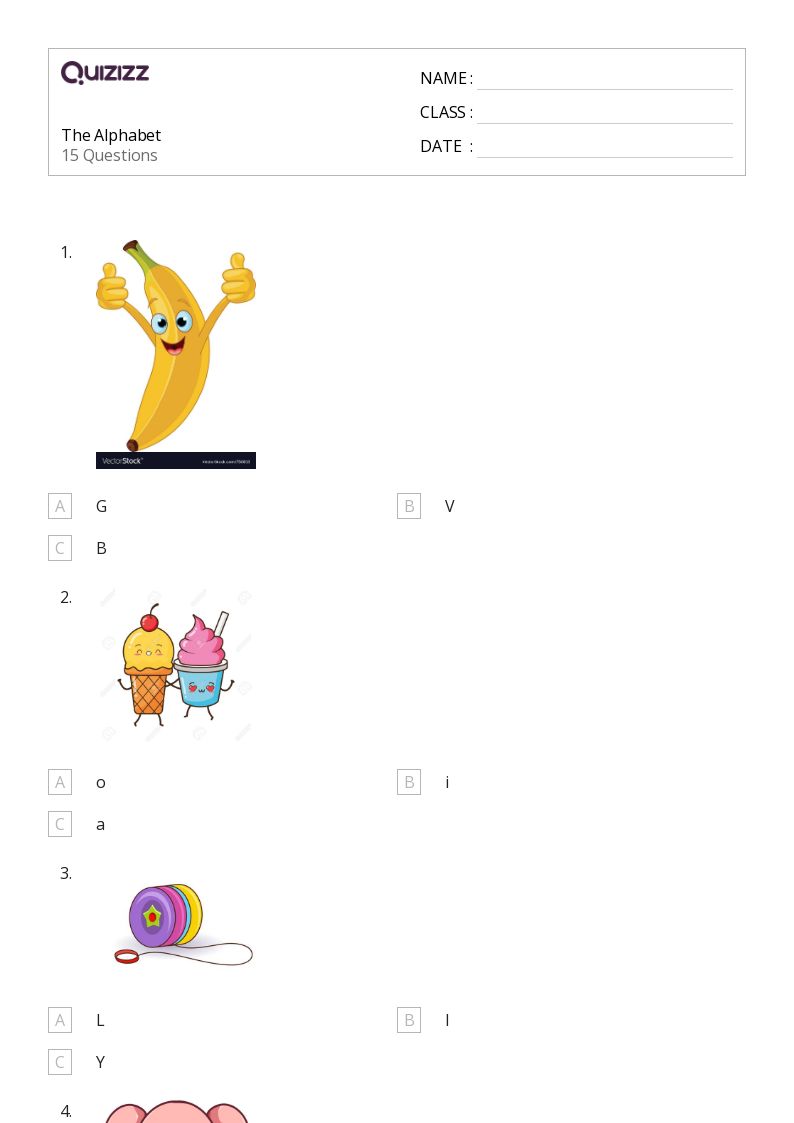 50+ alphabet worksheets for 2nd grade on quizizz