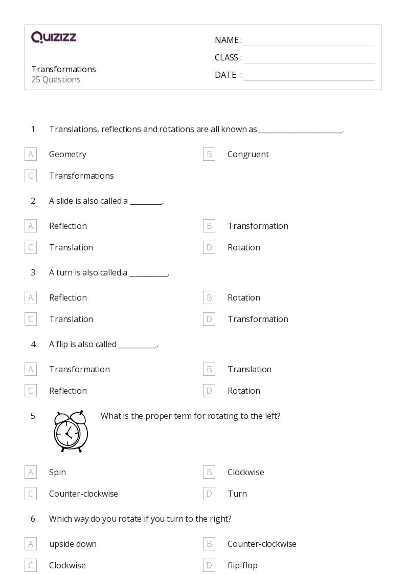 50+ dilations worksheets on quizizz
