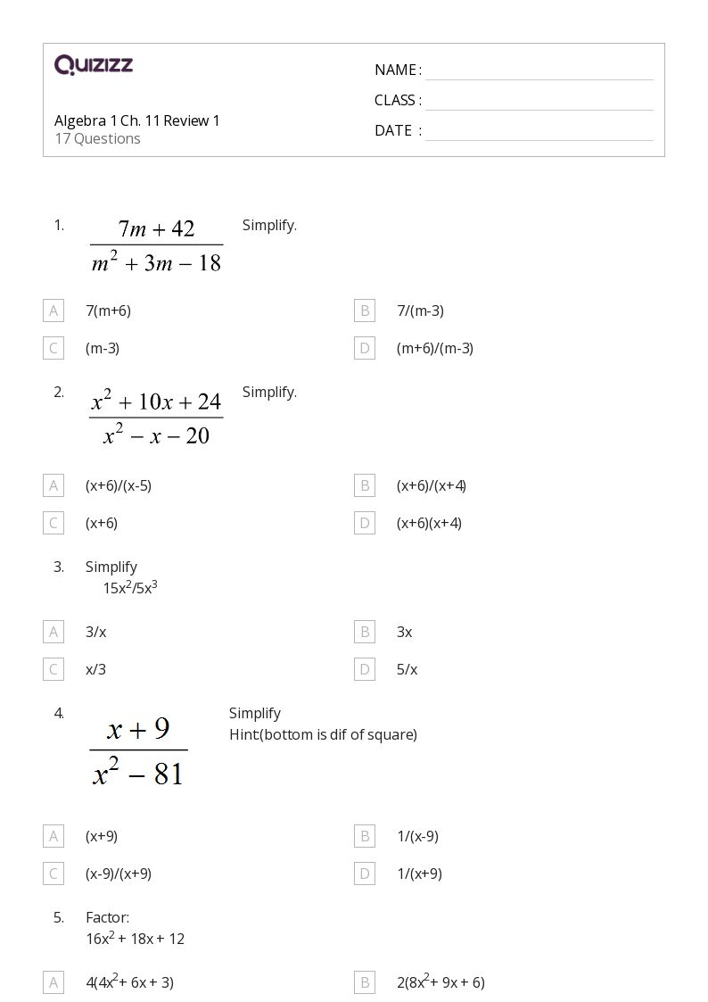 50+ long division worksheets for 8th grade on quizizz