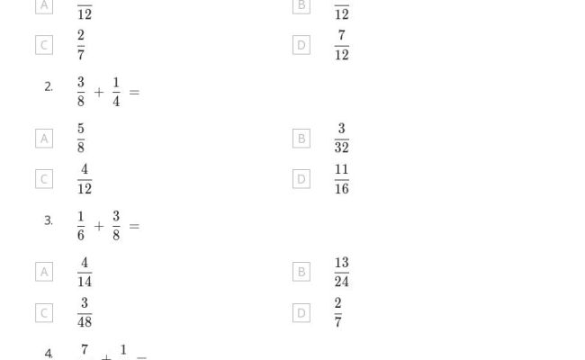 50+ Adding Fractions With Unlike Denominators Worksheets For 5th Grade On Quizizz | Free & Printable