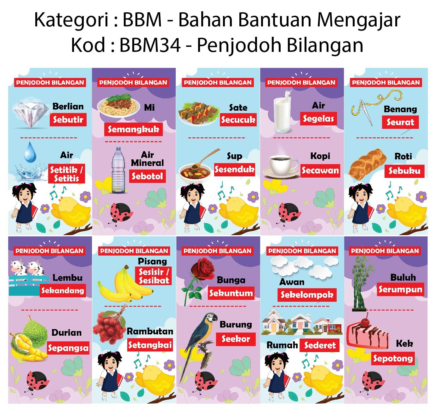 Penjodoh Bilangan Benang Emas - 300 Soalan Penjodoh Bilangan Nota Latihan Untuk Murid Tahap 2 Free Download Pdf Mykssr Com