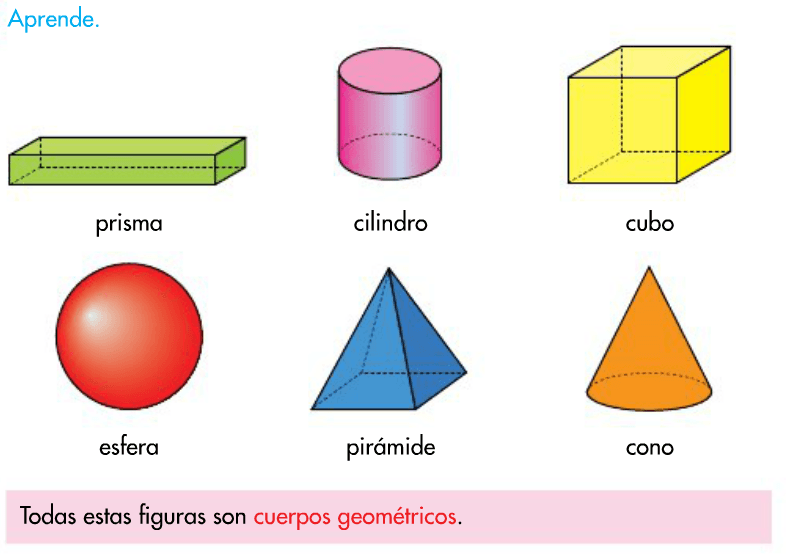 Los tres paralelogramos de las caras laterales y las dos bases. Test Cuerpos Geometricos Mathematics Quizizz