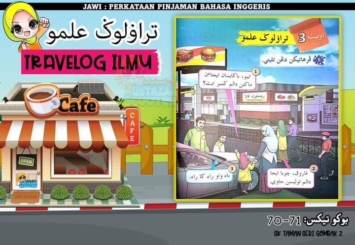 Perkataan pinjaman bahasa inggeris online activity for grade 4. Jawi Tahun 4 Kata Pinjaman Bahasa Inggeris Quizizz