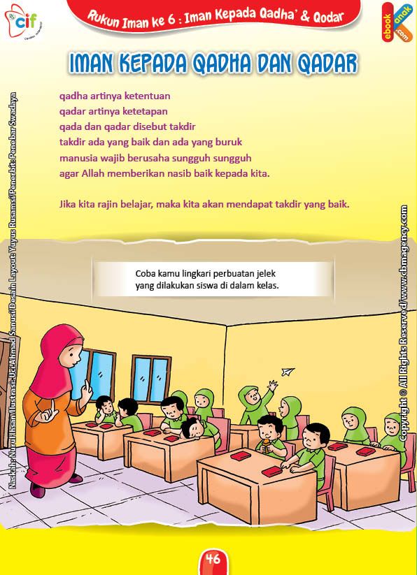 1 | silabus pai kelas 6 kurikulum 2013 by. Penilaian Harian Pai Kelas 6 Materi Qada Dan Qadar Quizizz