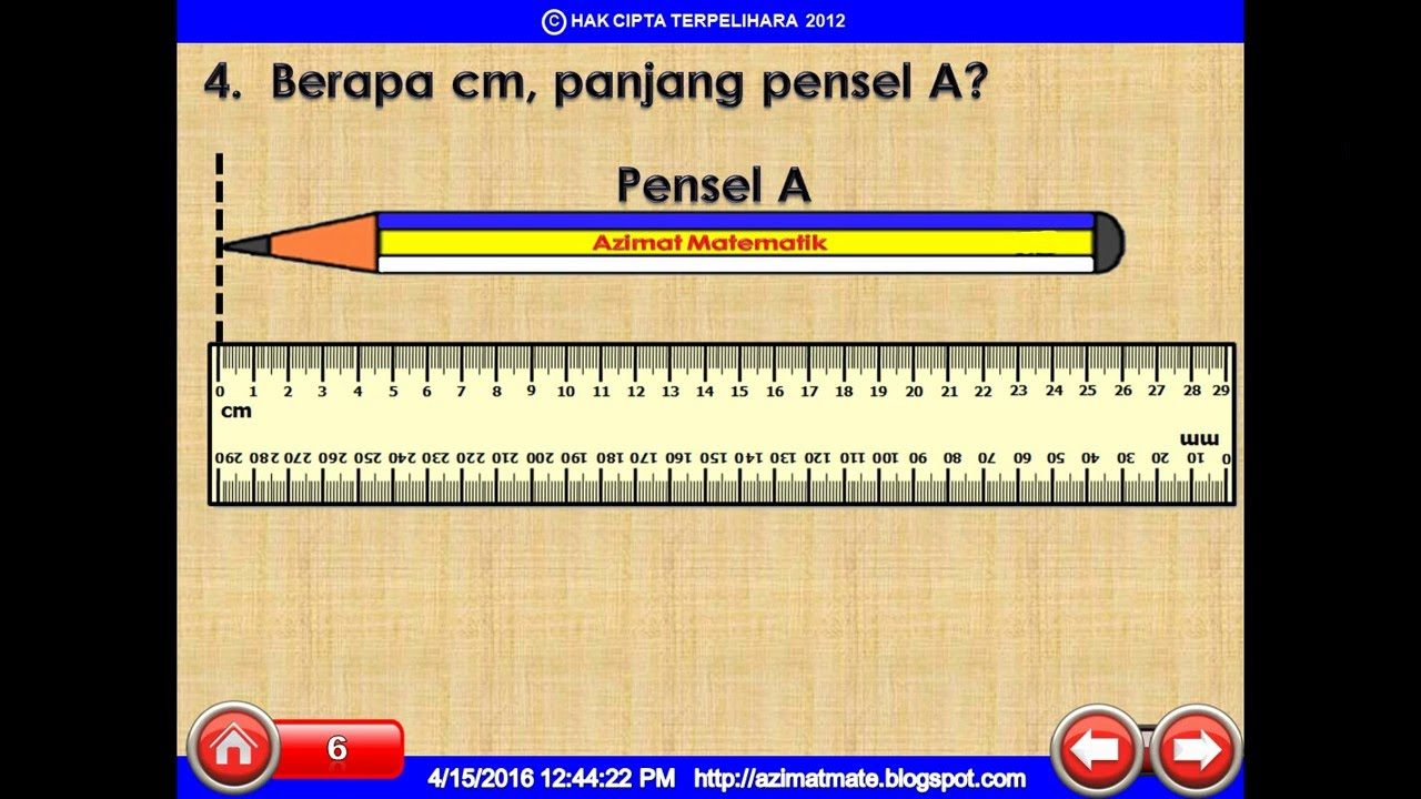3/4 Cawan Bersamaan : 2