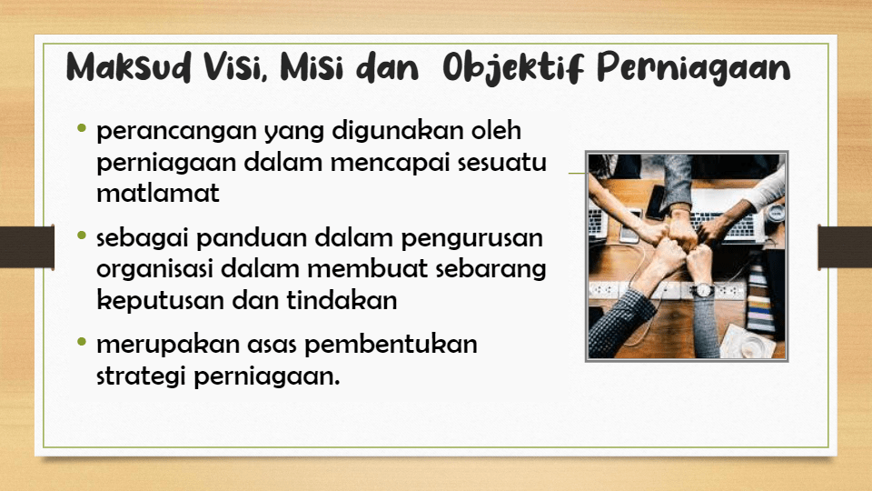 Mencipta peluang perniagaan dalam industri sejuk beku kepada para . Bab 3 Penetapan Visi Misi Dan Objektif Perniagaan 3 1 3 3 Quizizz