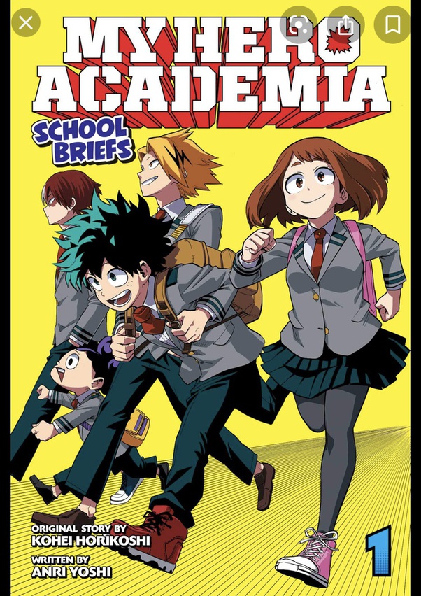 There're so many other storylines for My Hero Academia which include "Vigilantes". Its story revolves around a boy named Koichi who defeats bad people through his unique quirks. And another spin-off for My Hero Academia is, "My Hero Academia: Smash!" its story depicts the regular lives of characters in the series. There are also some light novels called "My Hero Academia: School Briefs". You should definitely check them out since they're quite fun!