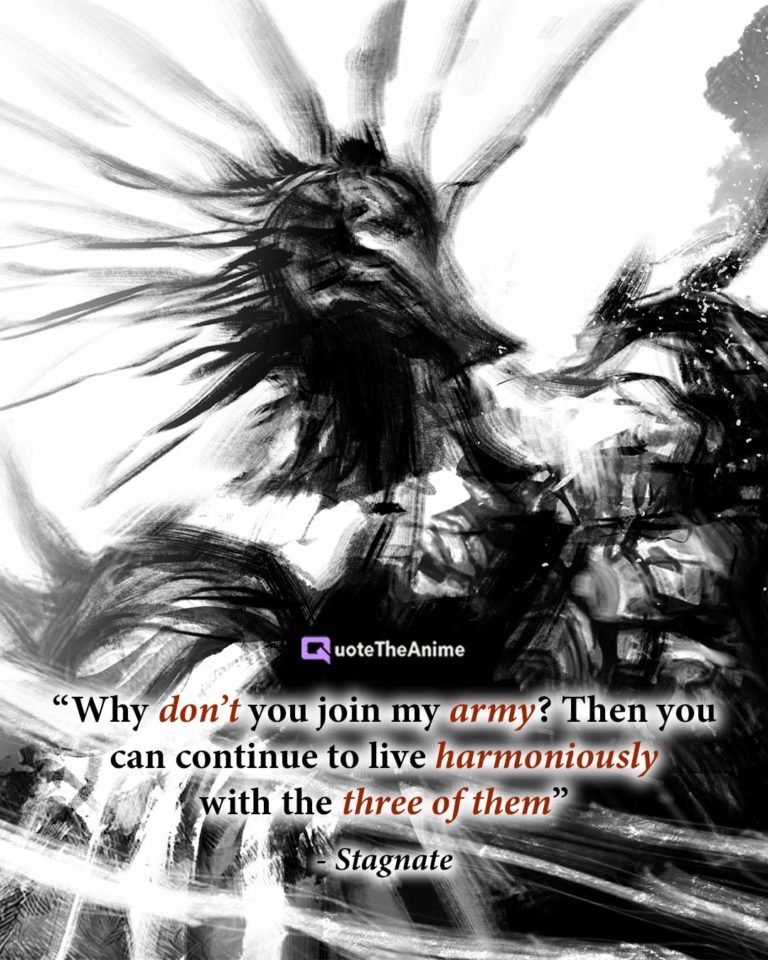 Why don’t you join my army Then you can continue to live harmoniously with the three of them