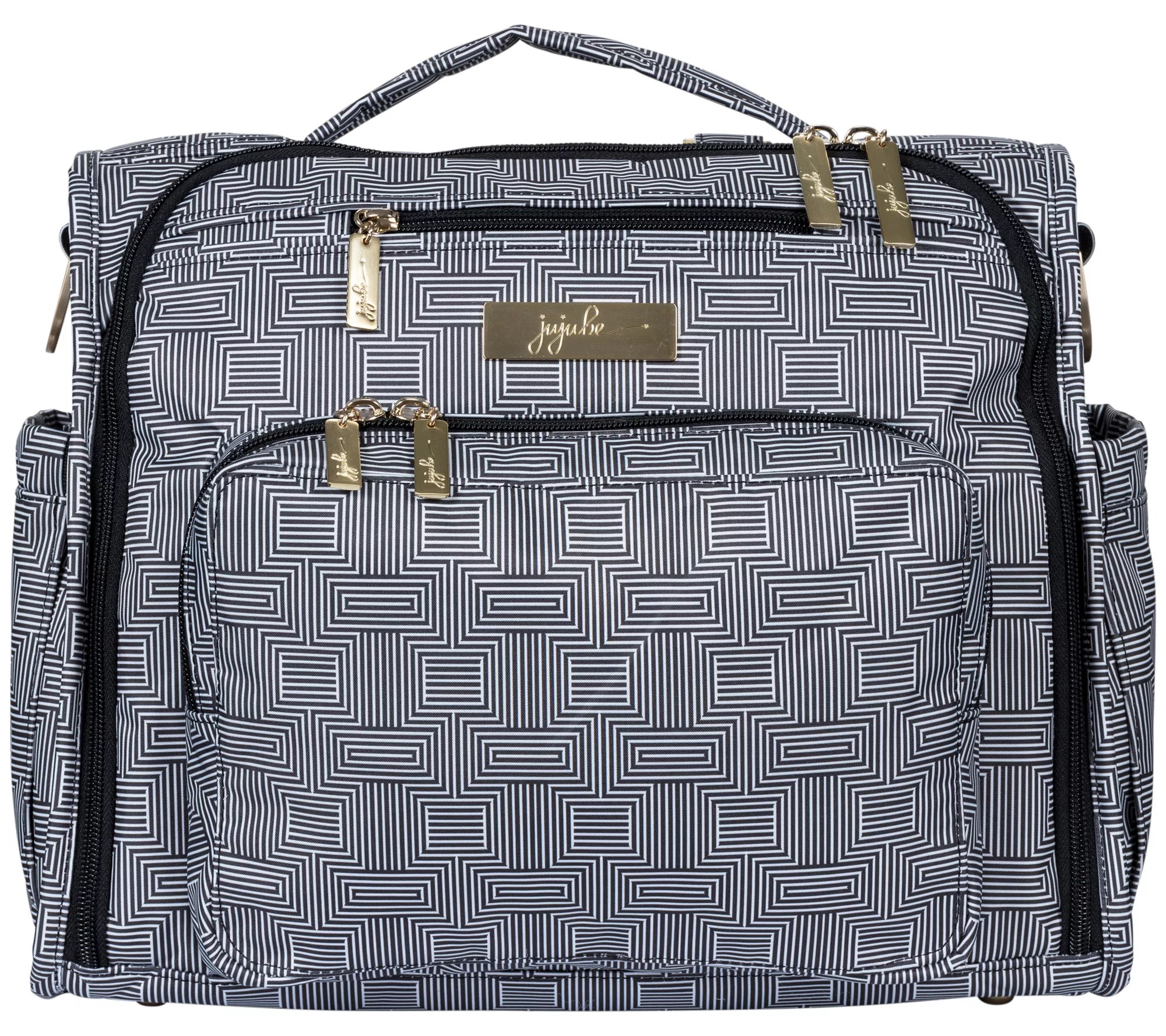 Jujube Geo Print Convertible Backpack Diaper Bag B F F Qvc Com