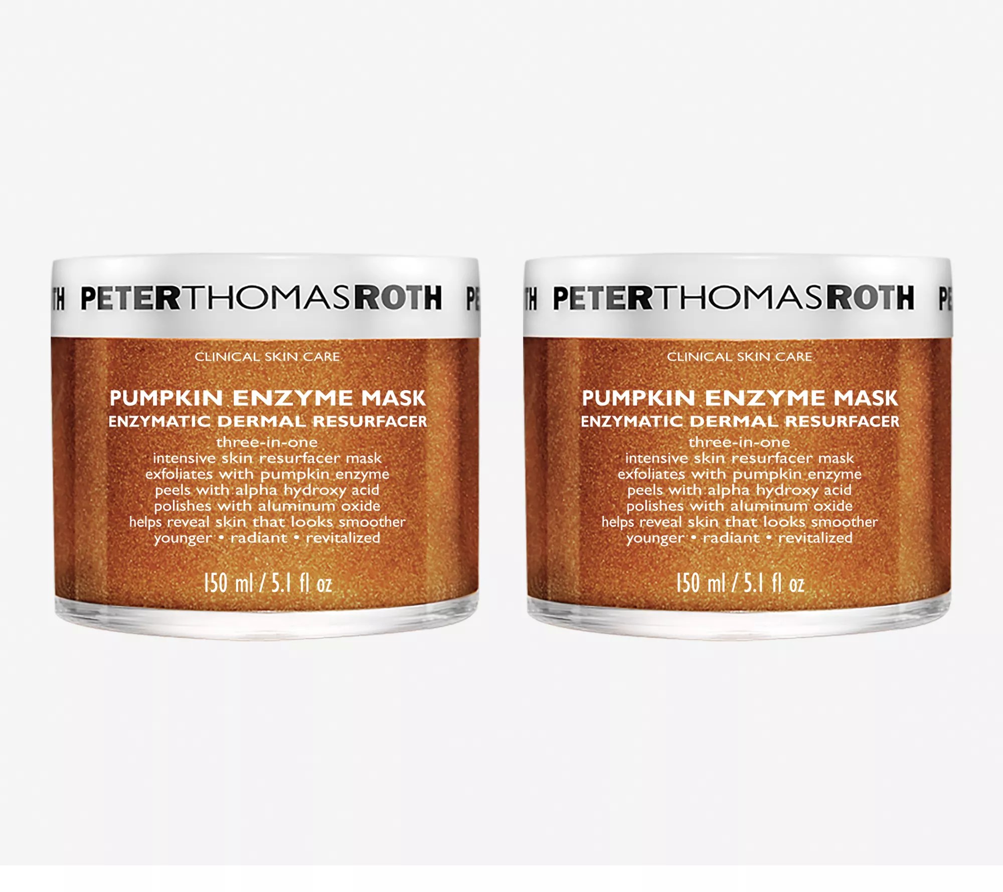 peter thomas roth pumpkin enzyme mask set of 2 51-oz - qvccom on peter thomas roth pumpkin enzyme mask expiration date