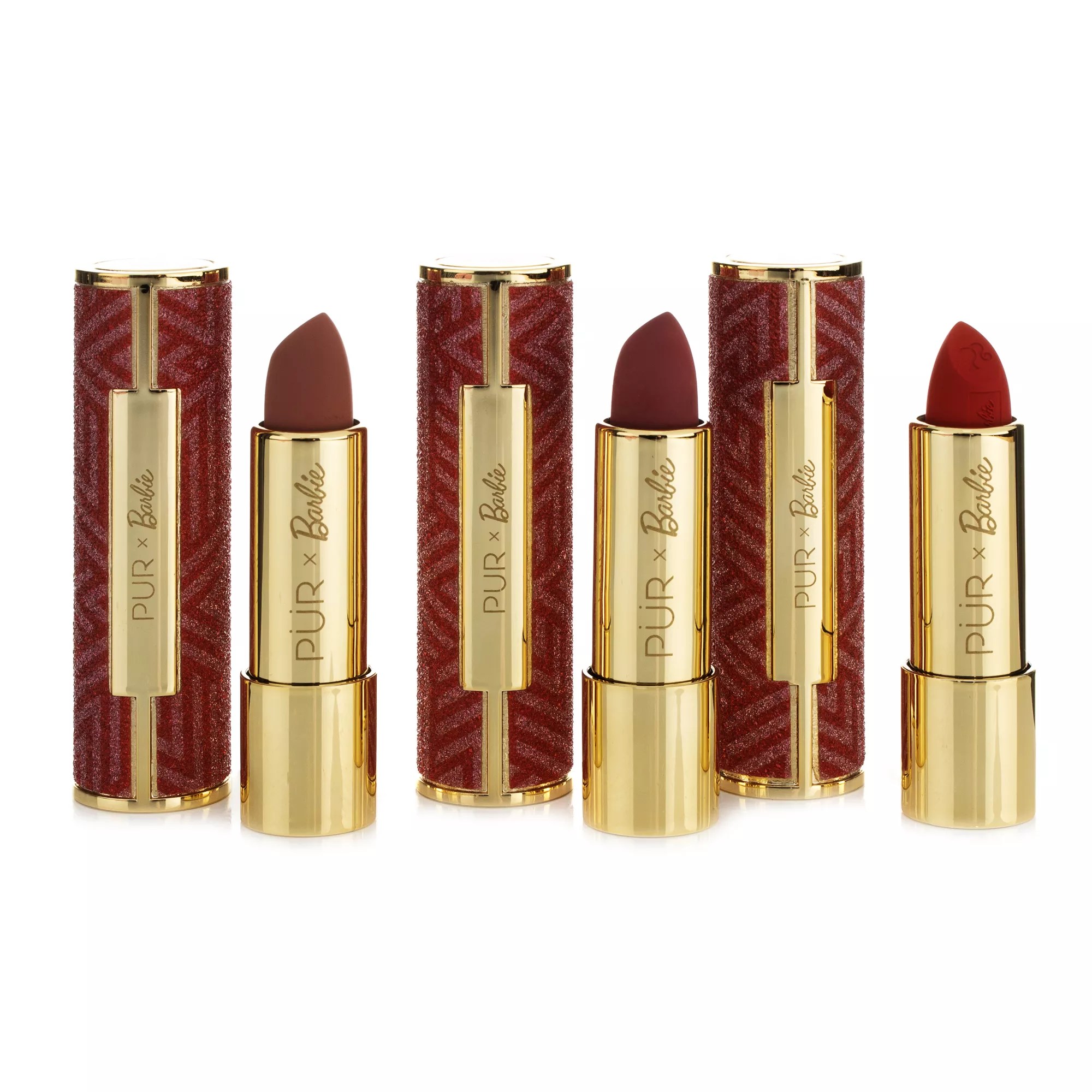 Persönliche services nutzen und schneller ans ziel kommen. PÃR Lippenstift-Trio Barbie Semi-Matter Lippenstift, je 3