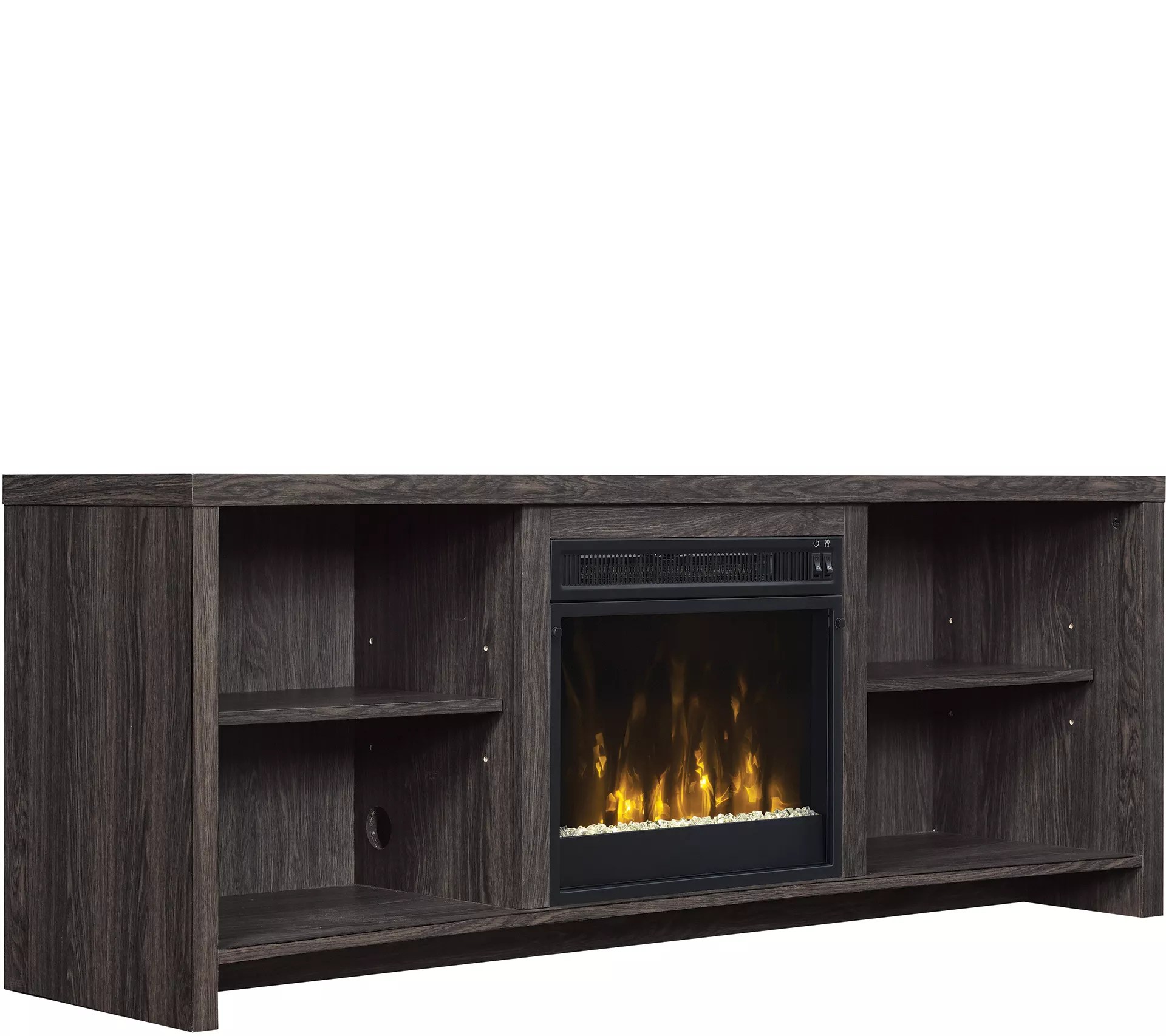 Real Flame Corretto 72 Wall Hung Electric Fireplace Qvc Com
