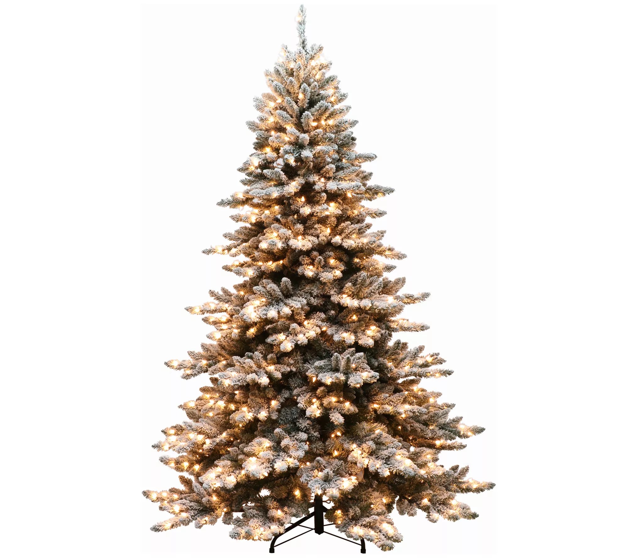 Santa S Best 12 Wrgb Alberta Spruce Starry Light Christmas Tree Qvc Com