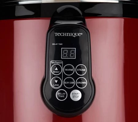 By audrey bruno busy cooks, take note: Technique 6 5qt Round Digital Color Nonstick Pressure Cooker Qvc Com