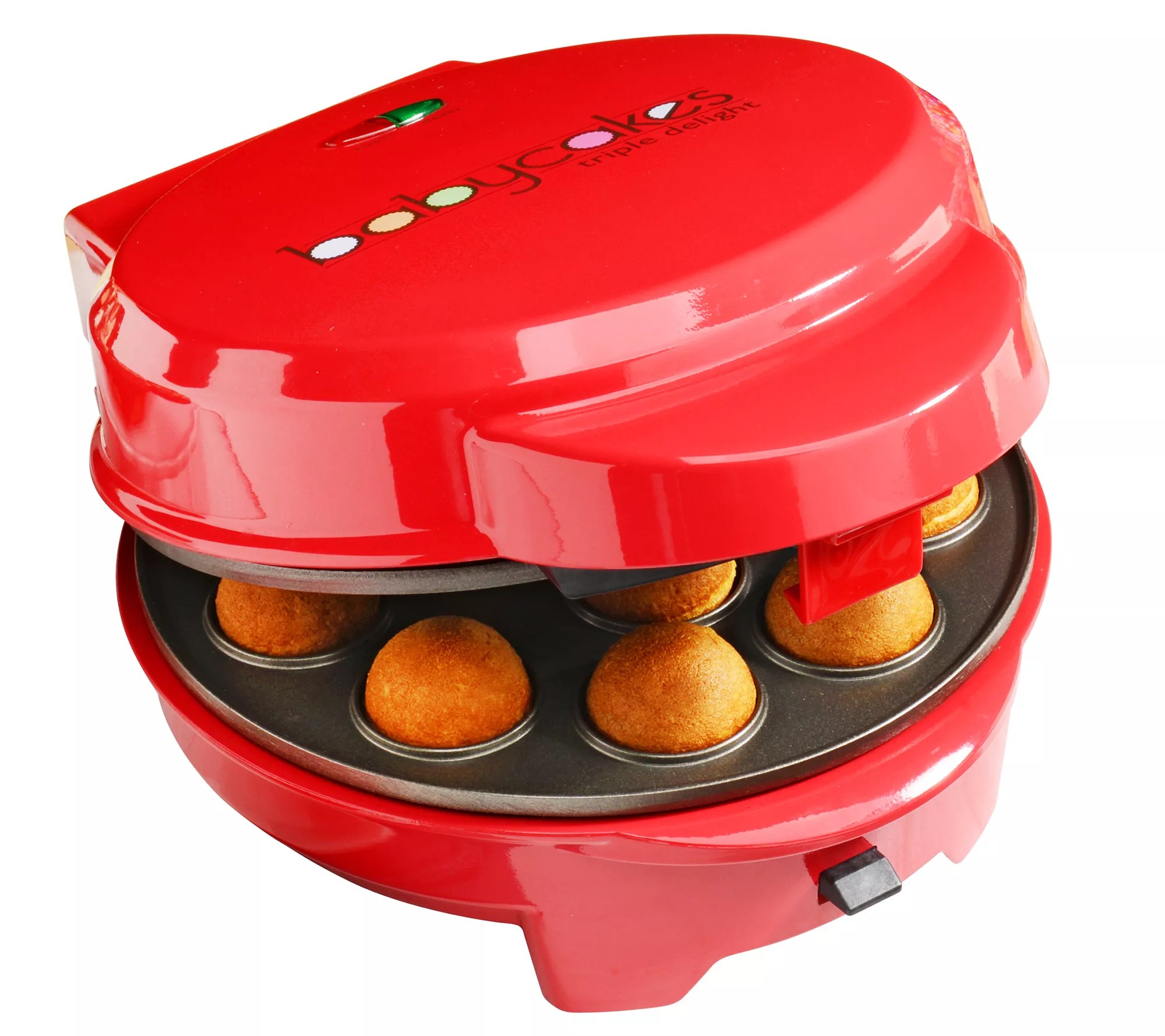 The ingenious 'a bit more' button allows you to keep cooking your waffles without restarting the process. Babycakes Multi-Treat Maker - QVC.com