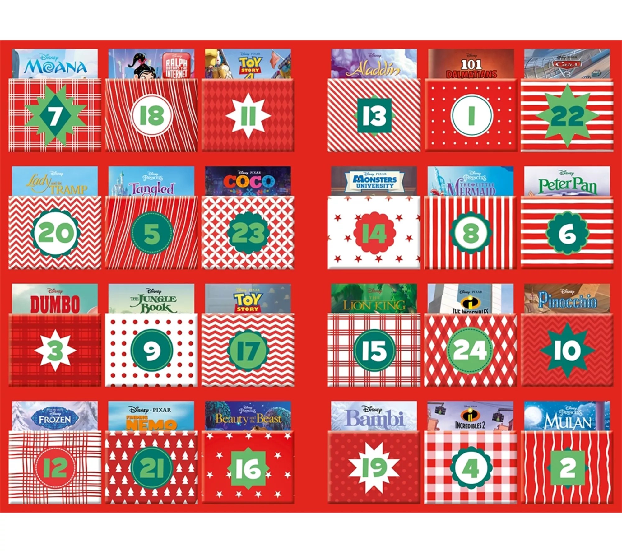 Count down to christmas with all your disney and pixar friends. Disney Or Marvel Licensed Storybook Advent Calendar With 24 Books Qvc Com