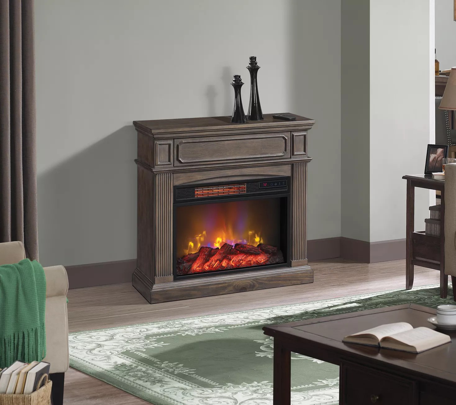 Duraflame 8511 Free Standing Electric Stove Youtube