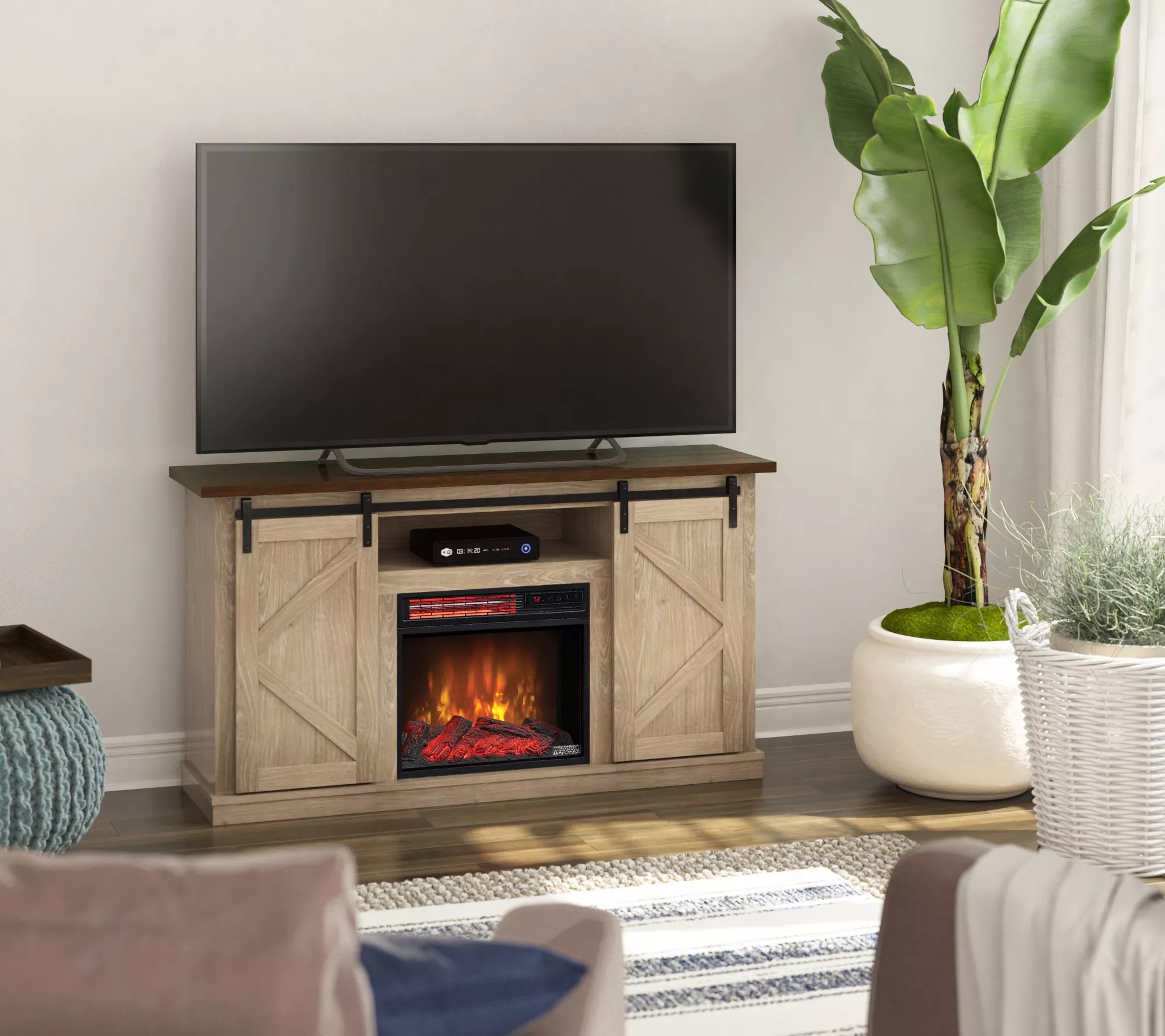 Duraflame Infrared Electric Stove Heater With Pedestal Base Qvc Com