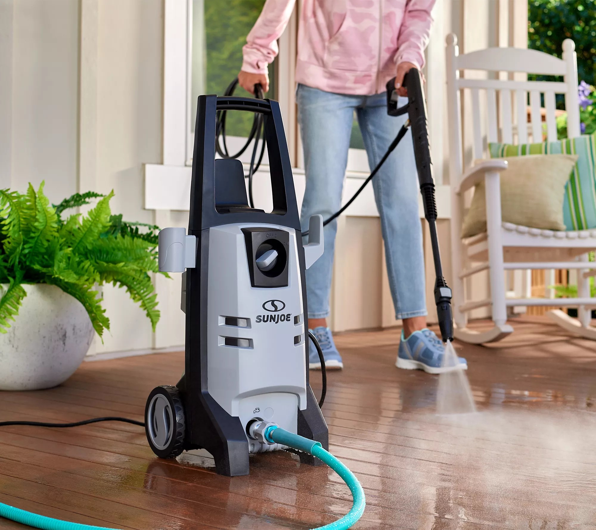 Save with joe rocket coupons, coupon codes, sales for great discounts in. Sun Joe 2100 Psi Max 1 80 Gpm Electric Pressure Washer Qvc Com