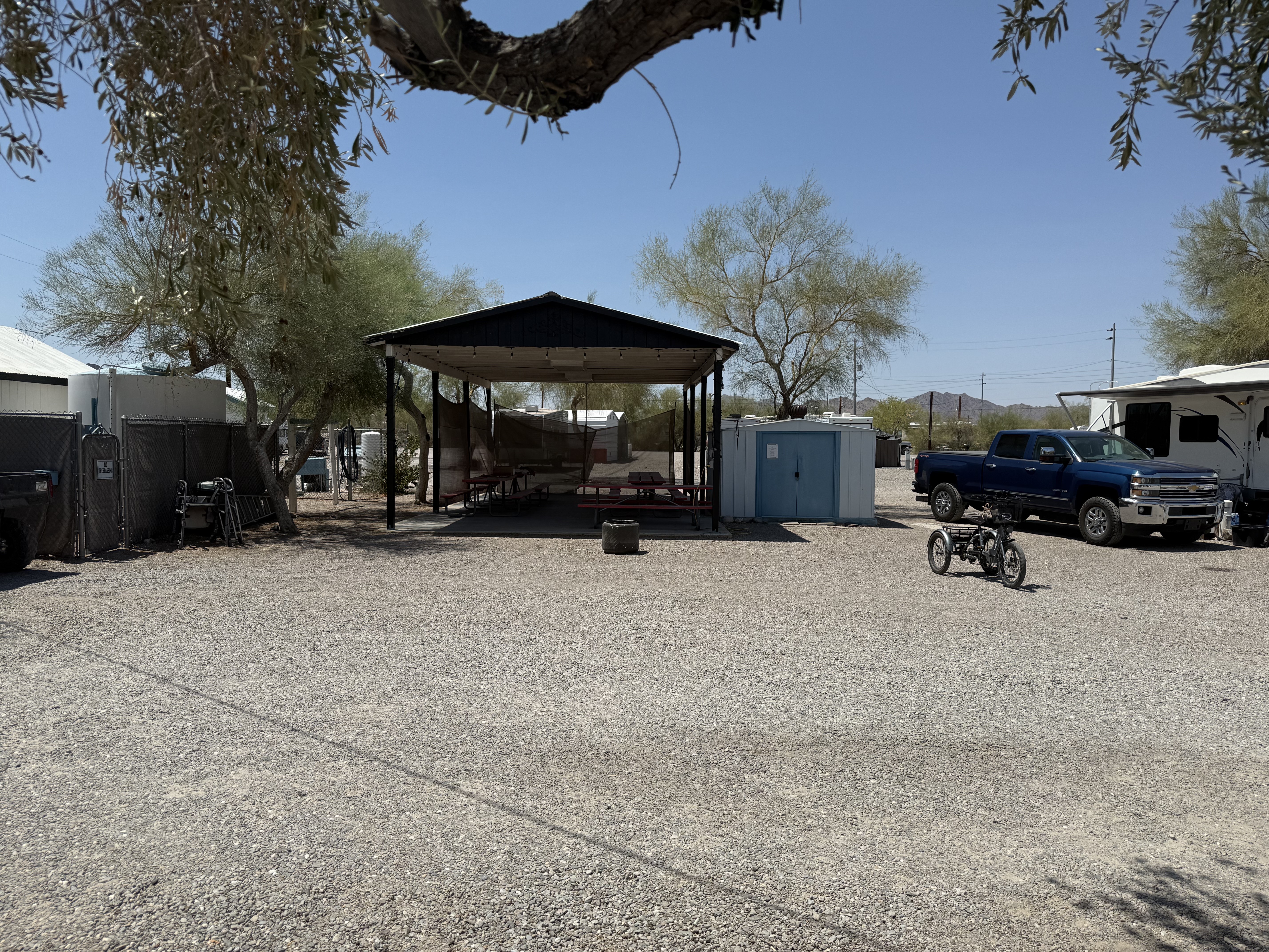 Camping in Quartzsite