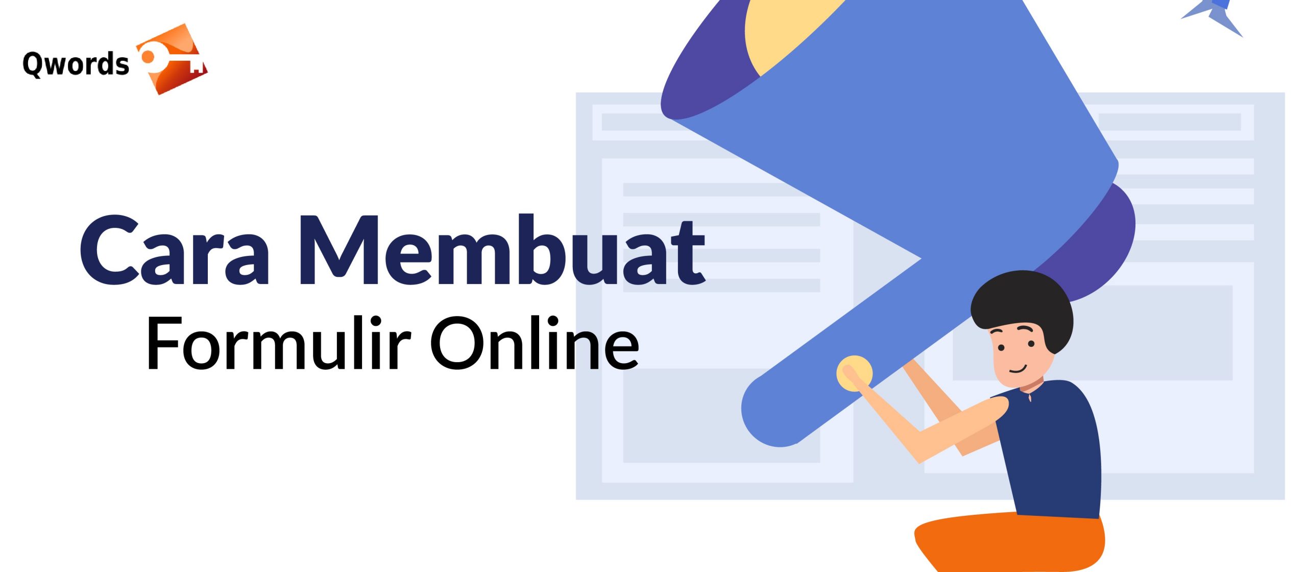 · klik bagian blank dengan simbol +. Cara Membuat Formulir Online Untuk Berbagai Keperluan Qwords