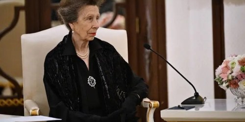 Britse prinses Anne op bezoek bij Thais koningspaar