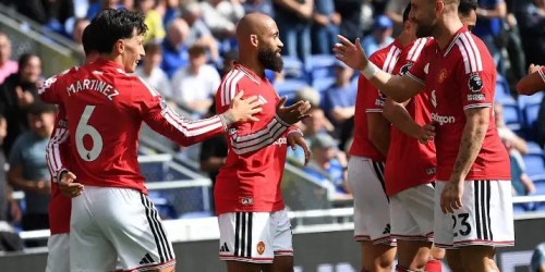 Man United verspeelt weer punten bij Everton: 2-2