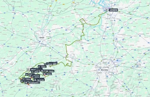 Tour Of Flanders 2026 Preview Profiles Favourites Predictions Is Map @webp