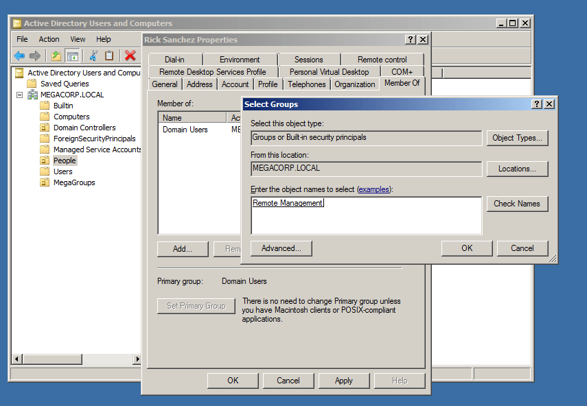 Active Directory Local Lab Environment Setup