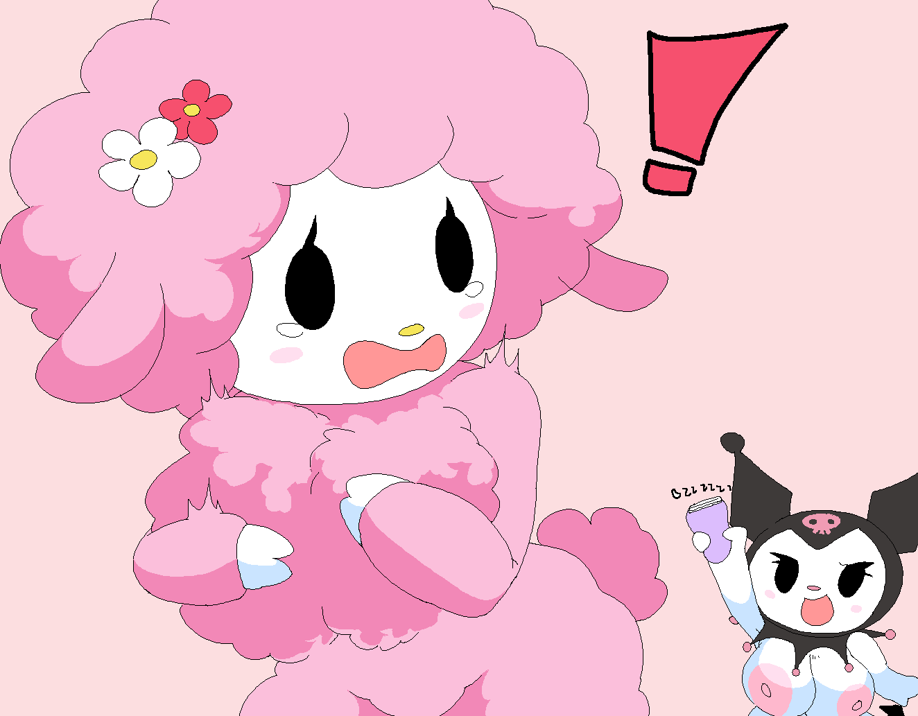 Post 3800131: Dream-Cassette Kuromi piano-chan Sanrio
