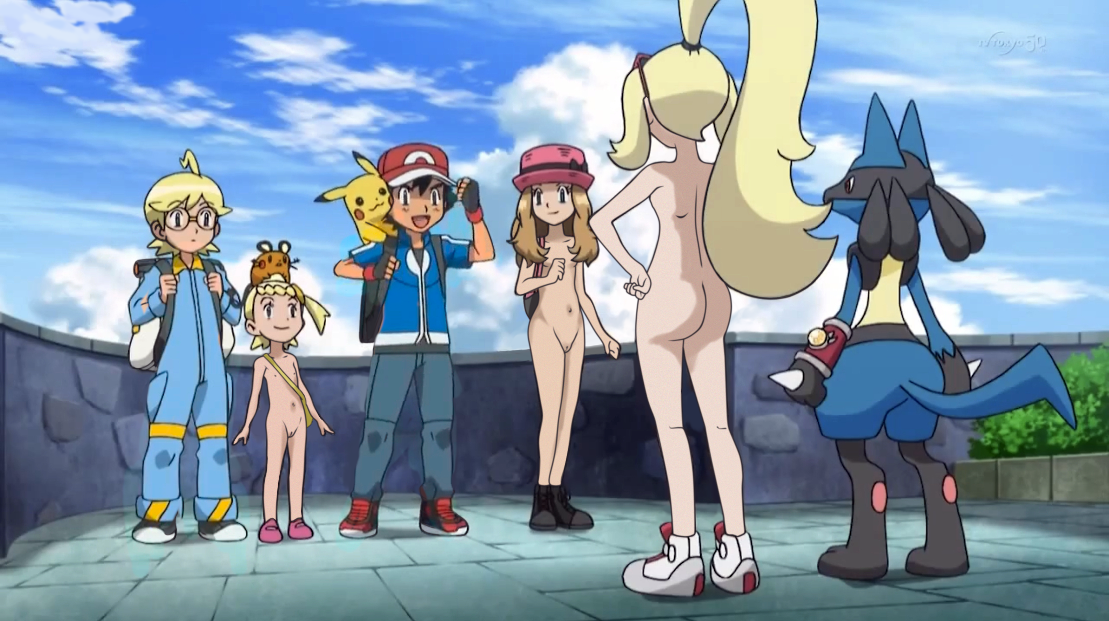 Rule34 - If it exists, there is porn of it  zel-sama, korrina (pokemon),  serena (pokemon)  3941664