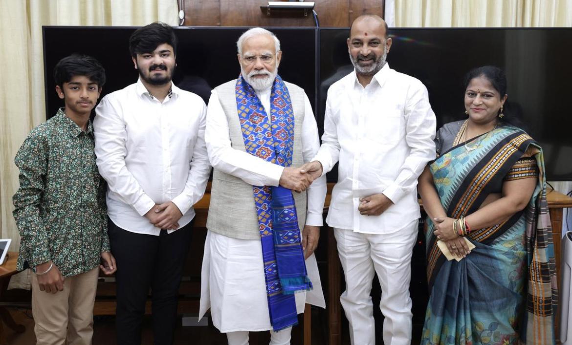 Bandi Sanjay Takes Charge As BJP National General Secretary