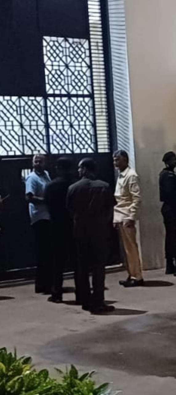 Chandrababu at jail