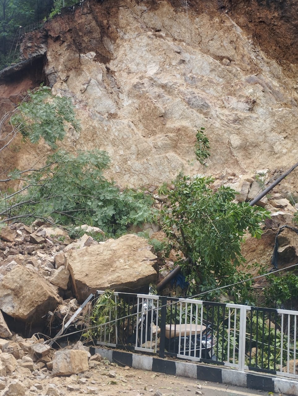 Land sliding