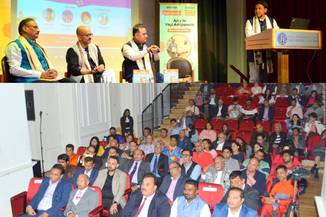 UK book launch of Ajay to Yogi Adityanath by Shantanu Gupta