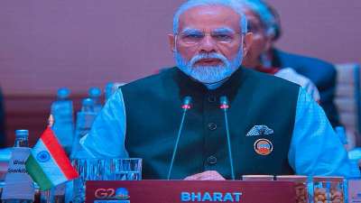 sabka saath sabka vikas can be mantra to transform global trust deficit pm modi at g 20