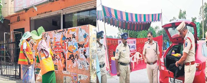 Police Set Check Posts Amid Election Code