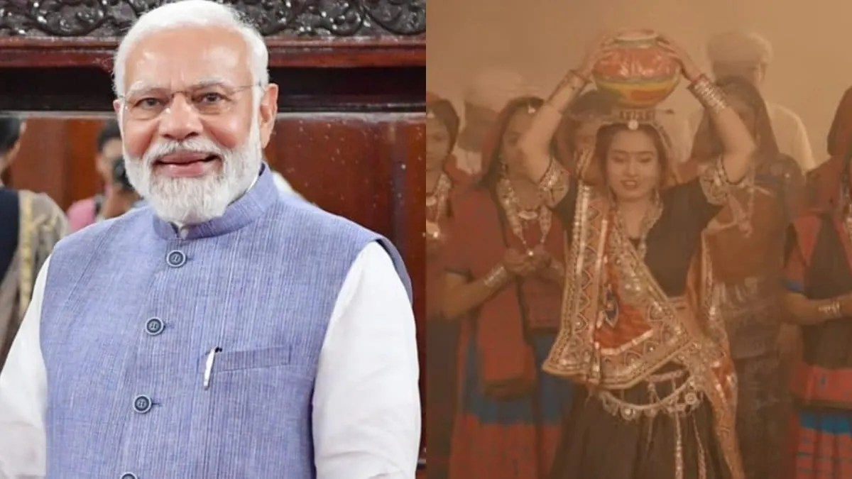 PM Modi Pens New Garba Song ‘Maadi’ in Celebration of Navratri