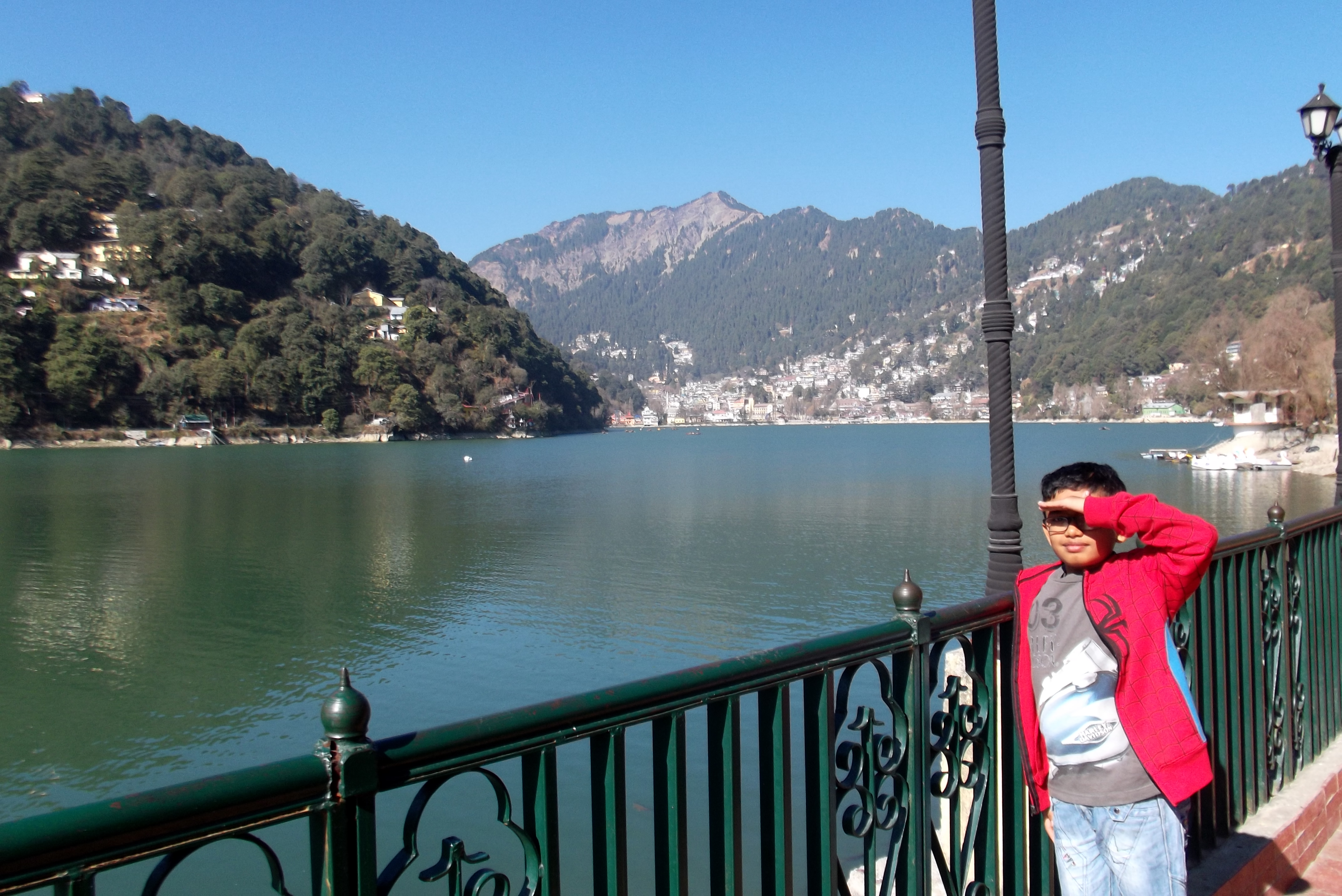 Neel looking for better view