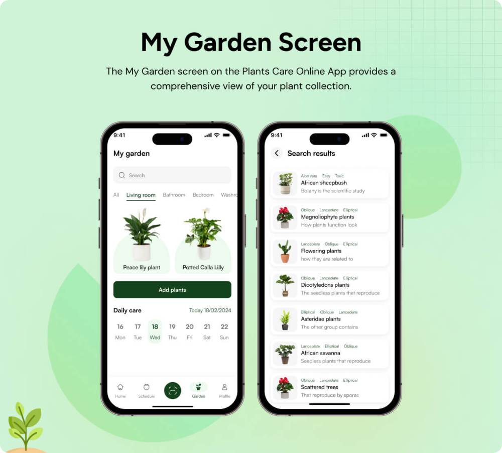 PlantCare App UI Template | Gardening Guide App in Flutter | EcoGrow App Template - 7