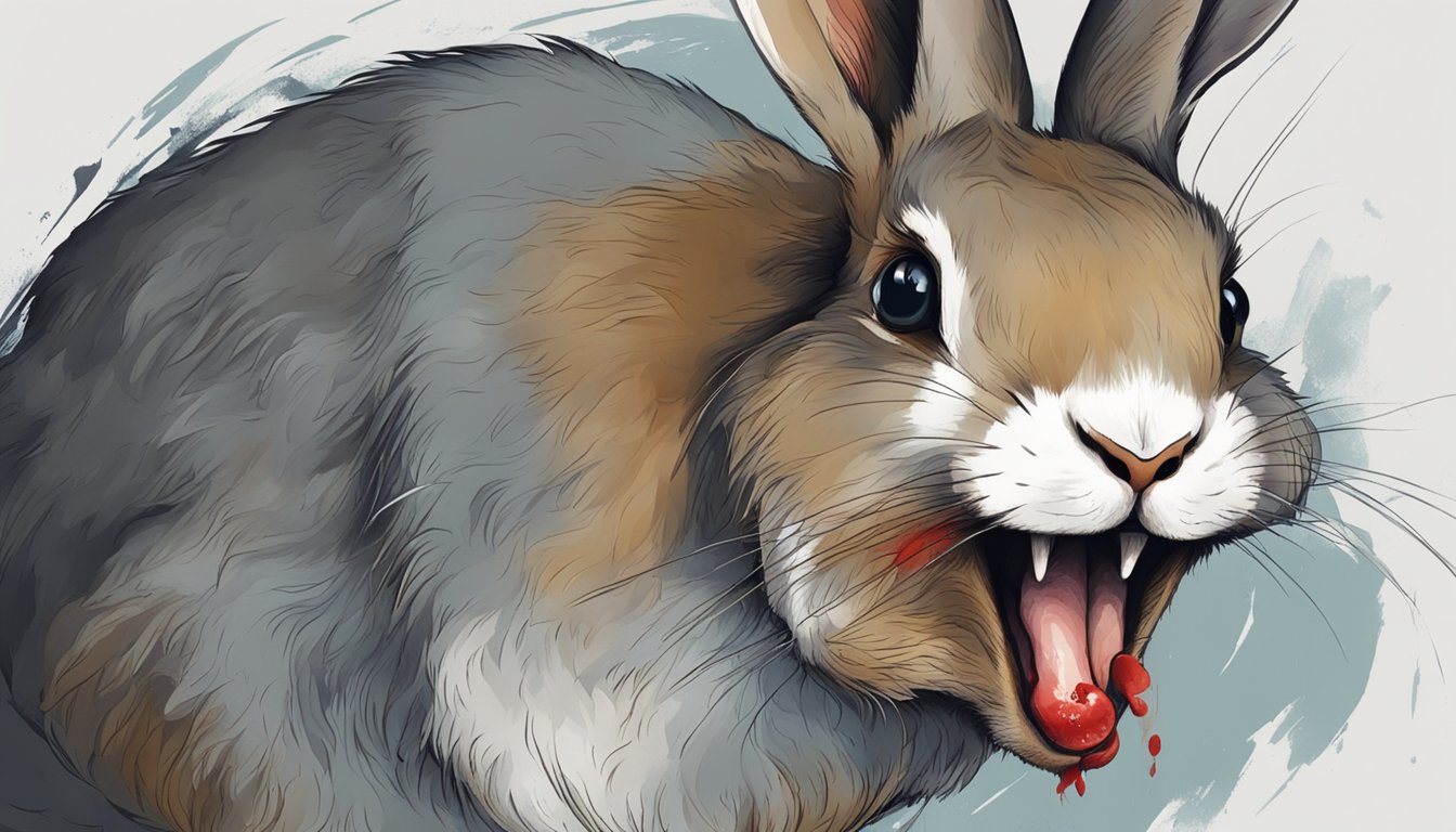 Rabbit bleeding from mouth and nose: crucial first aid and vet advice