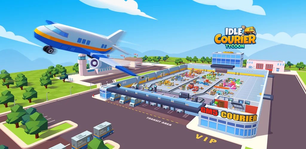 Idle Courier – 3D مدير العمل