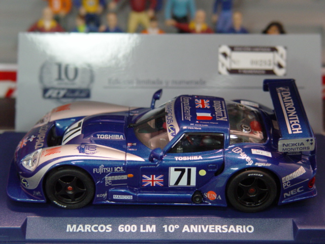87001 Fly Marcos 600 LM Castrol, #2 1:32 Slot Car - Great