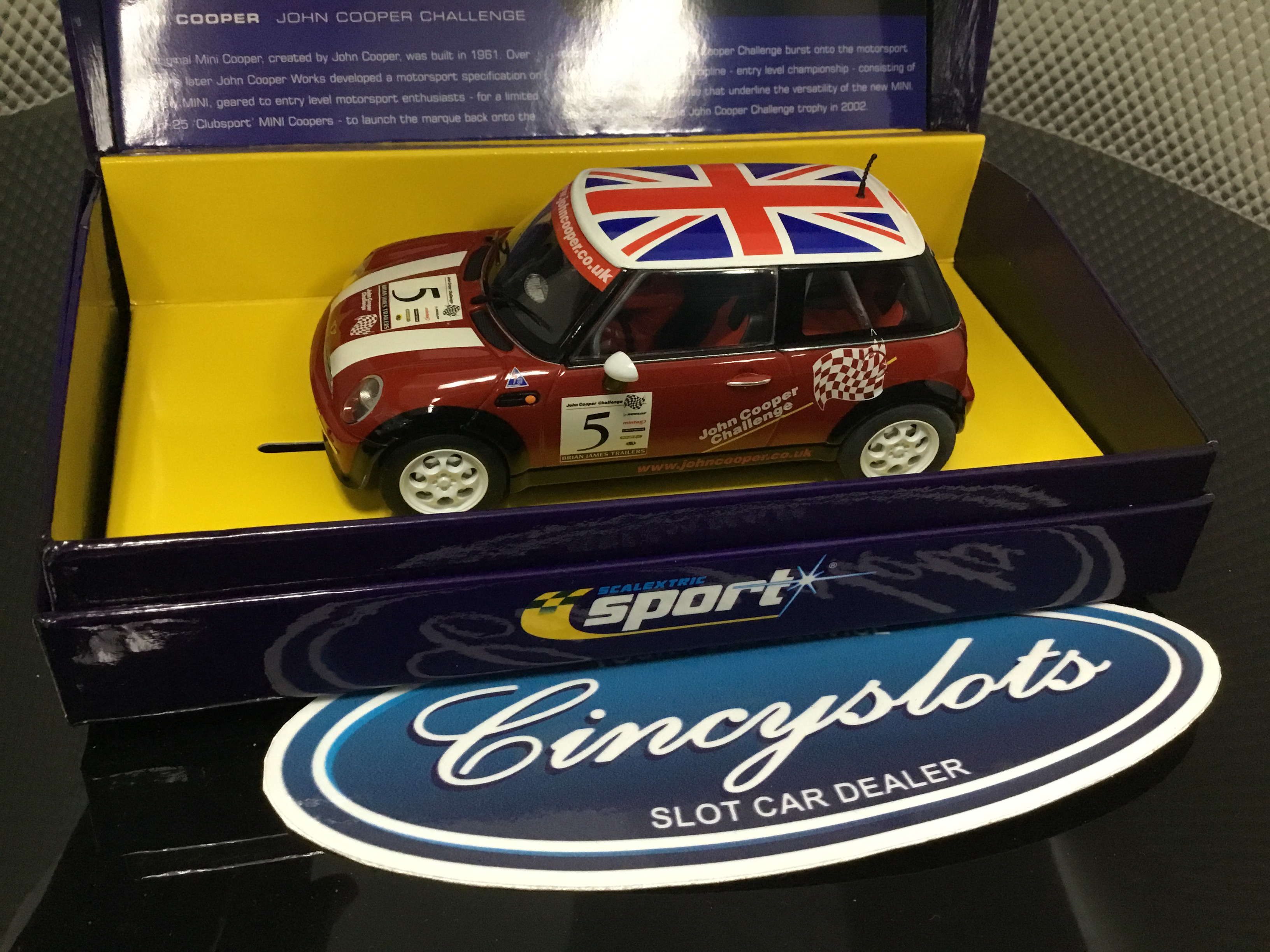 Scalextric Sport C2484A Mini Cooper John Cooper. Lightly Used