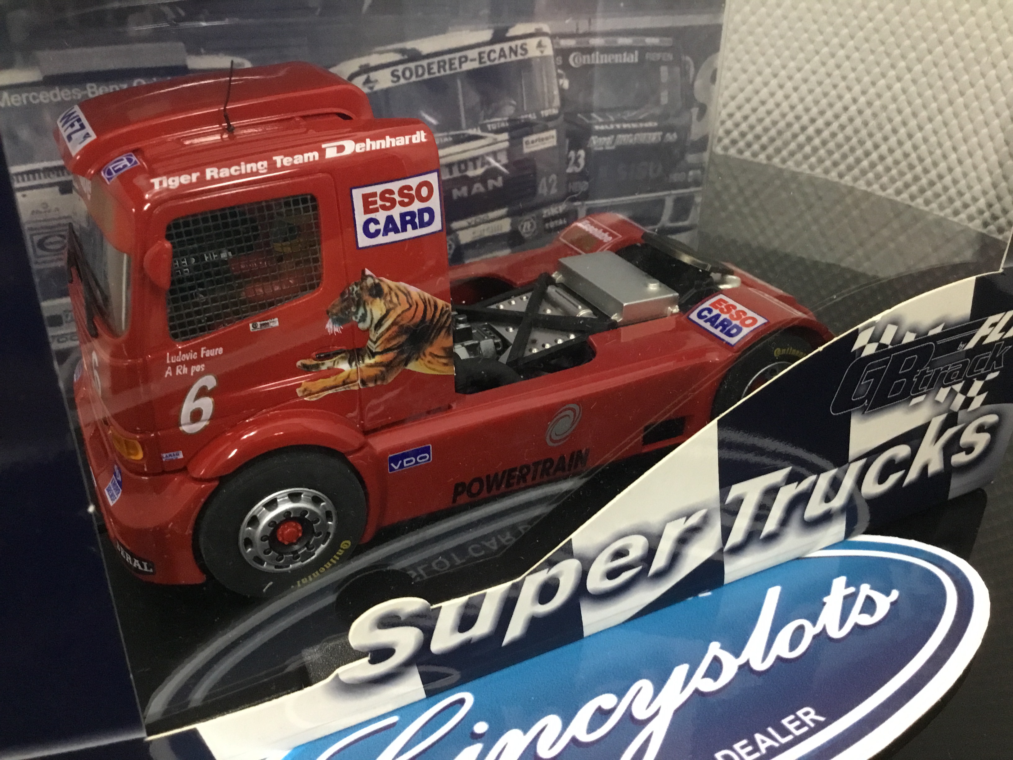 Fly 8500 Mercedes Benz Atego Esso Racing Truck. Lightly Used