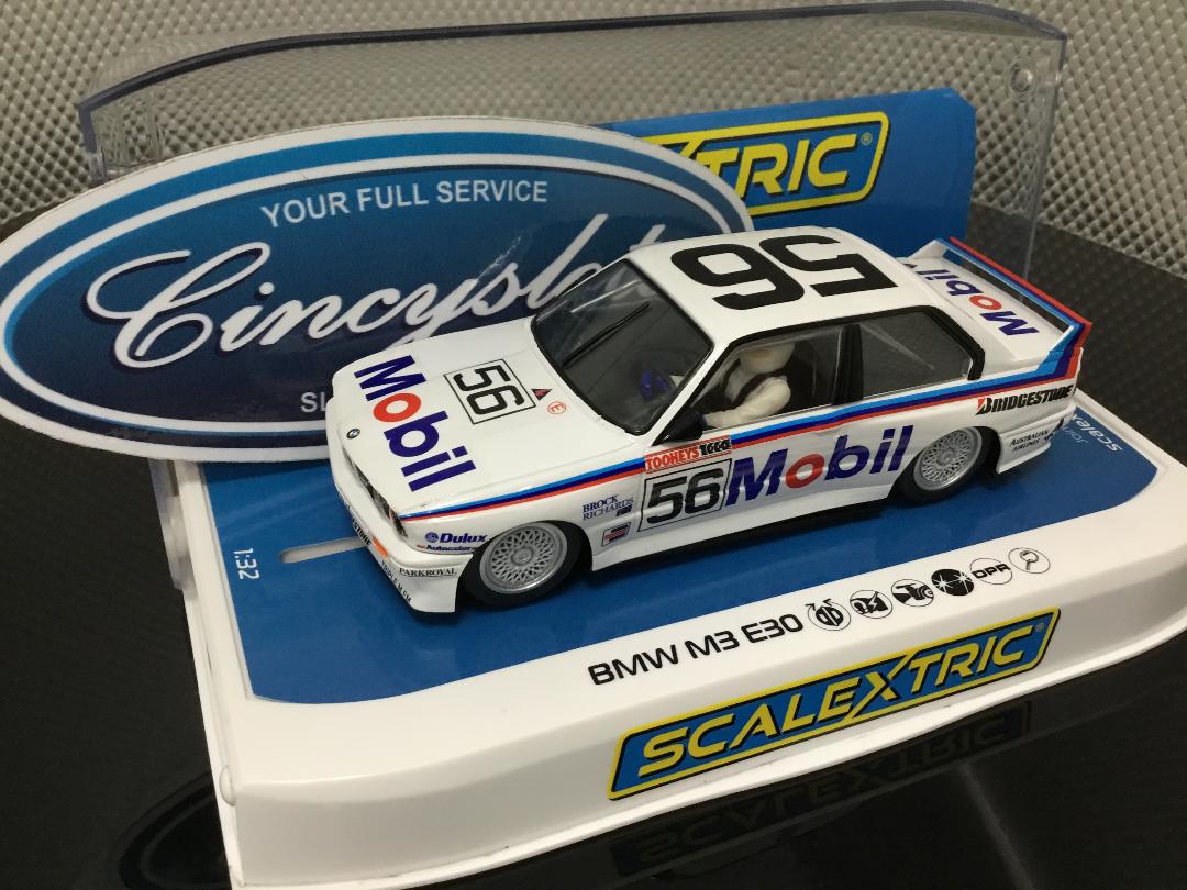 Scalextric C3929 BMW E30 M3 1988 Peter Brock Bathurst #56 1/32